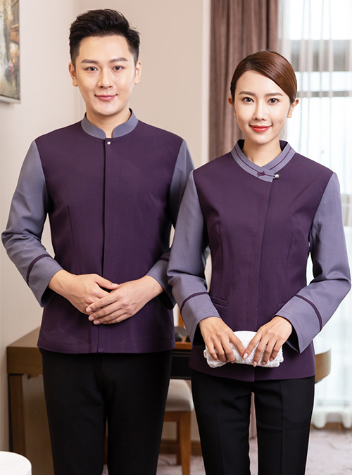 酒店保潔員工作服套裝