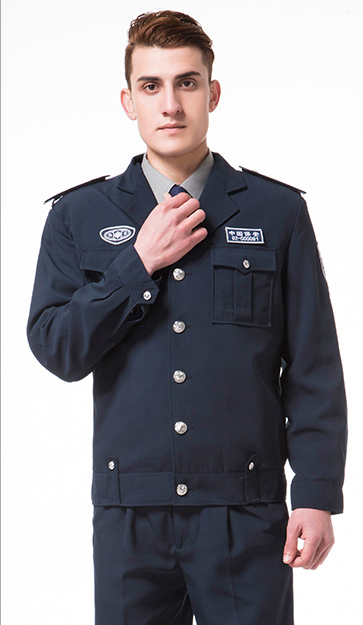 正規保安服裝紐扣夾克款
