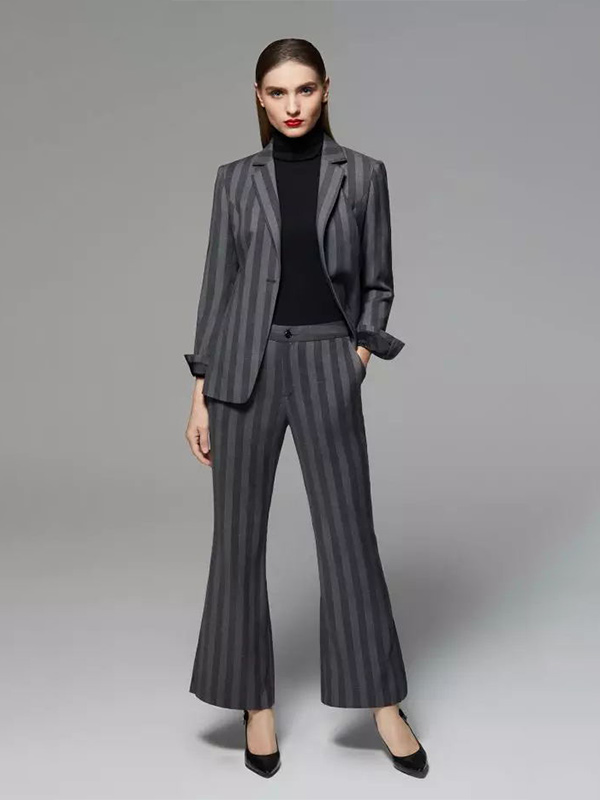 女士行政商務(wù)工作服西服圖1