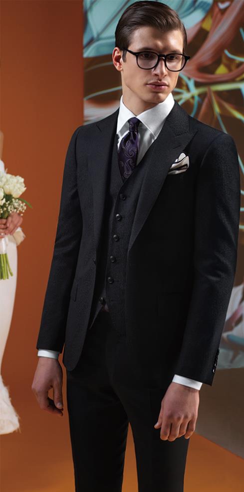 商務(wù)西裝新郎結婚禮服套裝