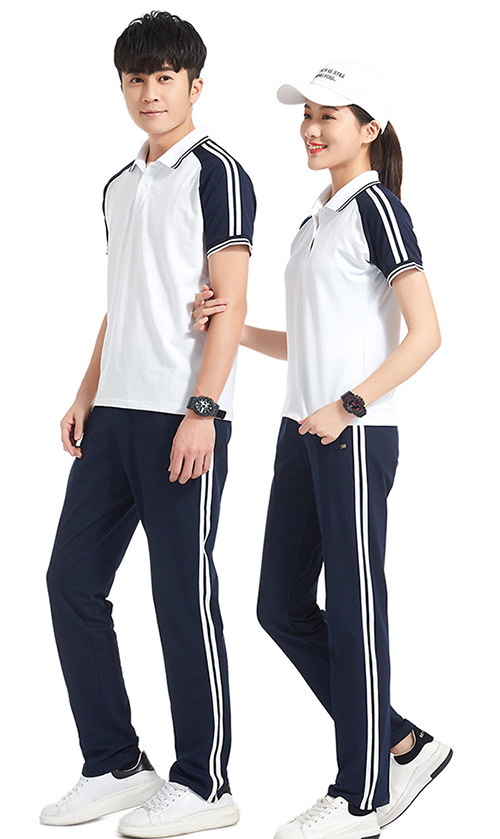 高中生校服T恤長(cháng)褲兩件套