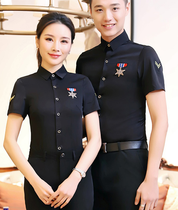 酒吧/網(wǎng)咖/KTV服務(wù)員工作服夏季短袖套裝