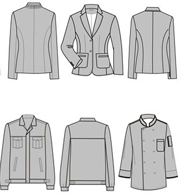 工作服款式