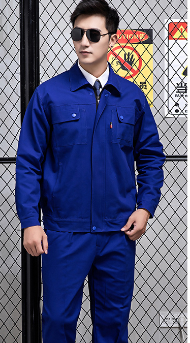 耐磨全棉長(cháng)袖汽修服圖2