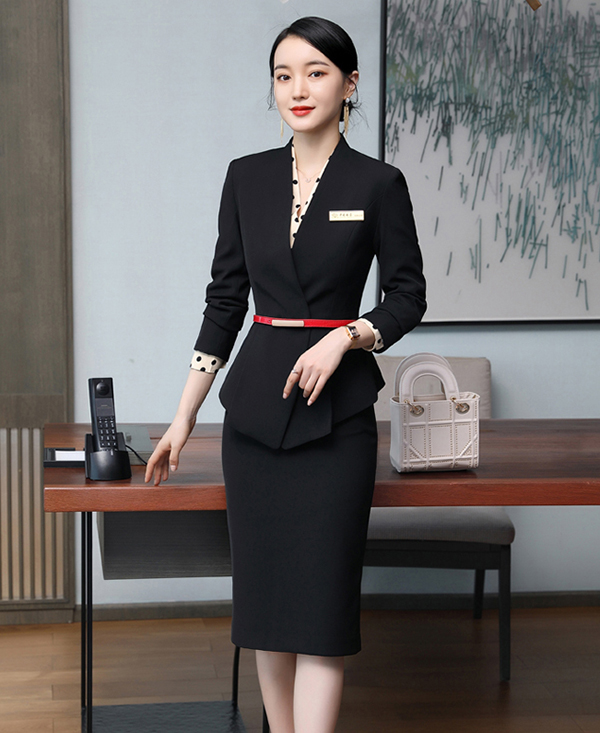 商場(chǎng)專(zhuān)柜/珠寶店/美容院工作服西裝套裝