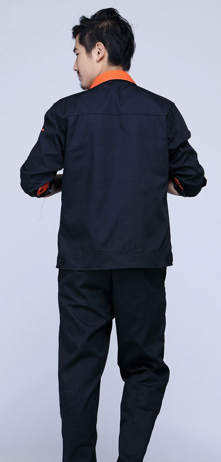 新款男女春秋長(cháng)袖工作服套裝圖3
