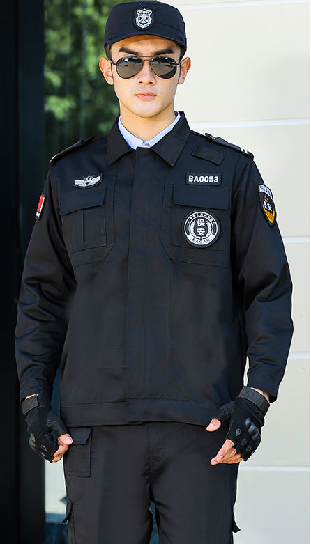 保安服夾克春秋裝圖2
