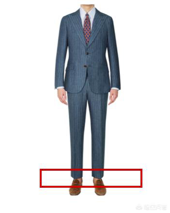 定制西服褲長(cháng)標準