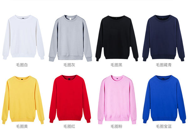 毛圈圓領(lǐng)衛衣圖3