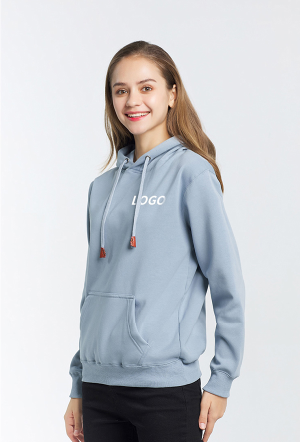 連帽衛衣印logo工作服外套
