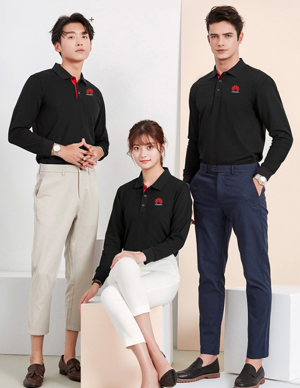 企業(yè)文化衫工作服,長(cháng)袖polo衫t恤工衣加logo