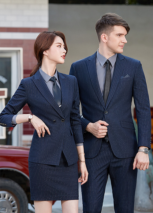 公司企業(yè)西服工作服圖3