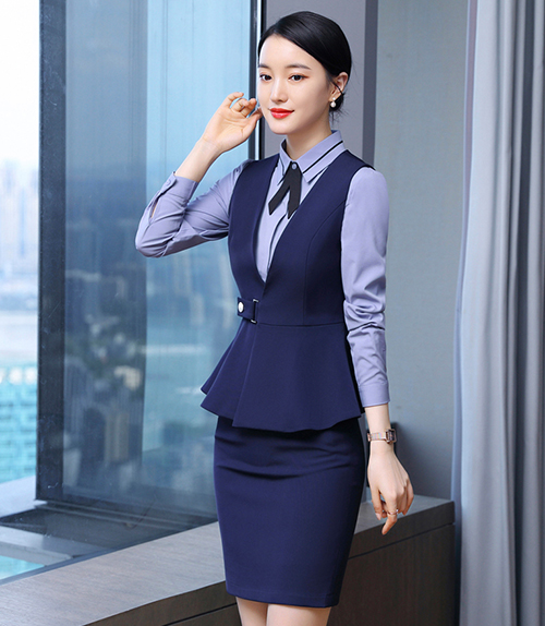 酒店工作服一般是什么面料-前臺工作服