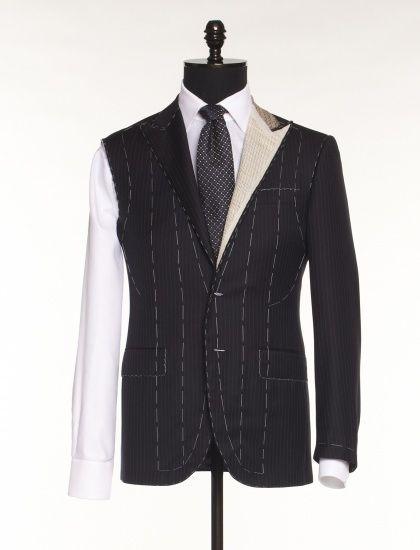 純手工西服制作過(guò)程-半成品