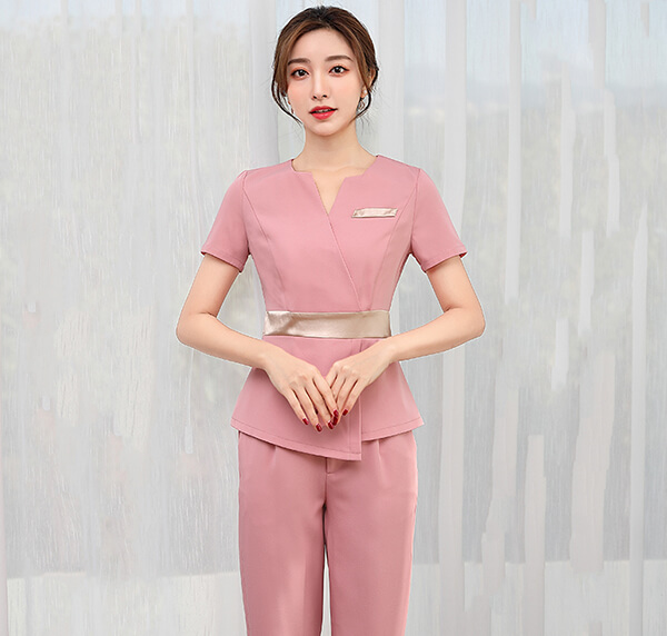 高檔美容院工作服圖片6