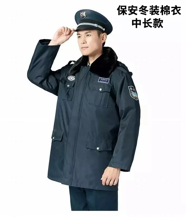 保安棉衣中長(cháng)棉衣款