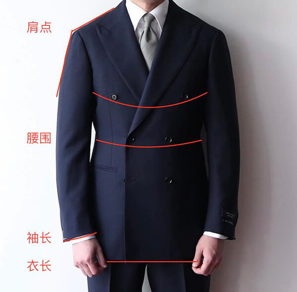 西服肩寬