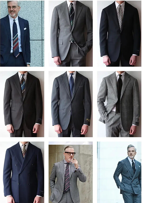 商務(wù)西服