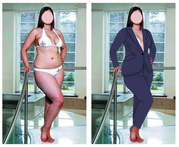 身材特胖的女士