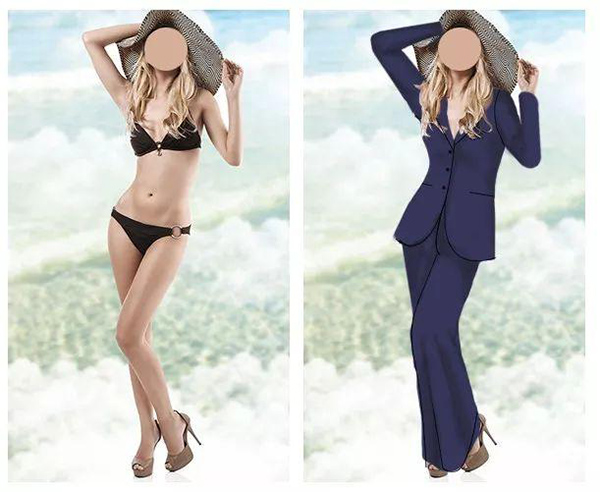身量較高的女士