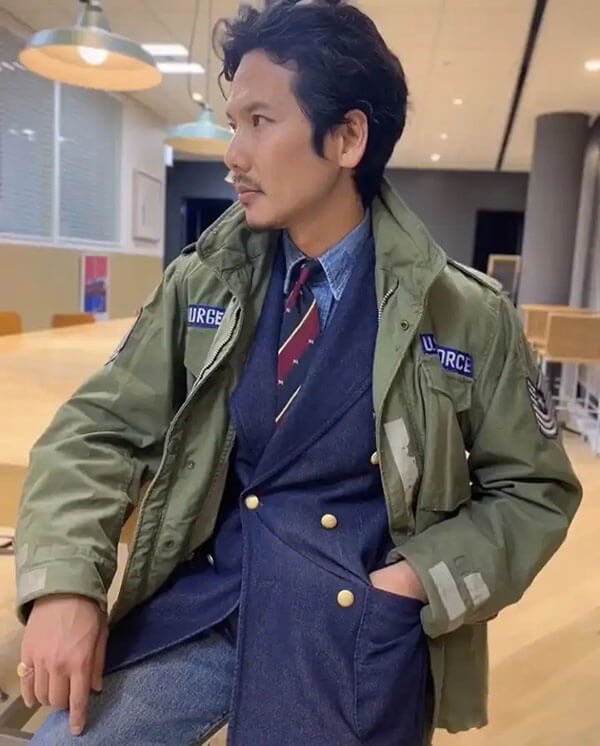 搭配牛津紡襯衫